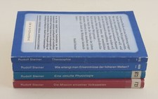 [Lot of 4] Rudolf Steiner PB books German Spi...