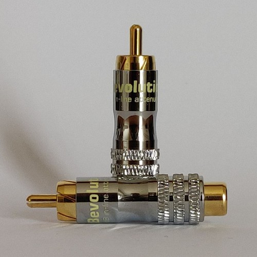 pair of dBevolution inline RCA attenuators 15 dB PAIR Audio