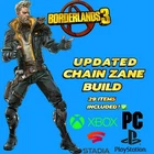 All Platforms Borderlands 3, The Ultimate Chain Zane Build 29 Items Included ✔️