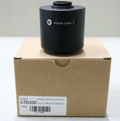 0.35X-1X C-Mount Camera Adapter Reduction Lens for Trinocular Olympus Microscope - Picture 13 of 25