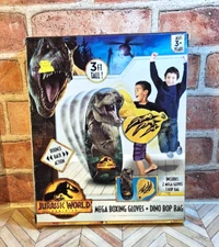 Jurassic World Dominion T-Rex Mega Dino Bop Bag & Gloves Inflatable New Sealed