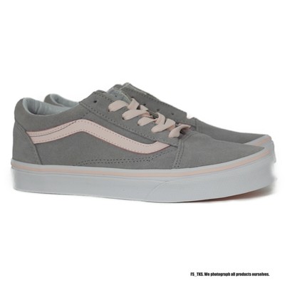 vans shoes grey and pink