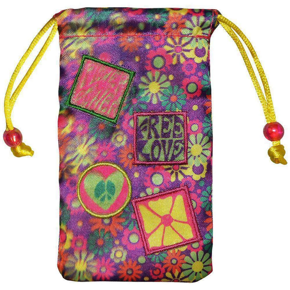 Nueva bolsa vertical suave con cordón AMZER Free Love para teléfono Foto 2 de 4