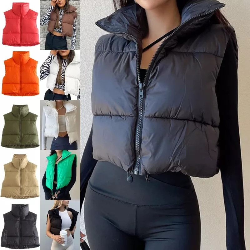 25 Ways To Wear Puffer Vests For Women 2021  Red puffer vest, White puffer  vest, Puffer vest fashion