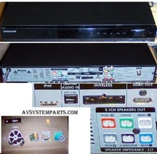 Samsung HT-D550 HT-C550 5.1Ch.1000W DVD/CD Home Theater System