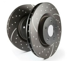 Dischi freno posteriori EBC scanalati e fossettati per Nissan Skyline R32 R33 R34 GTR Brembo