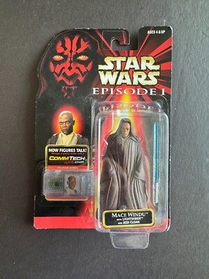 Hasbro Star Wars Episode 1 (1998) - Mace Windu Action Figure