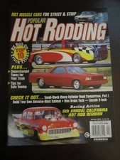 Popular Hot Rodding Magazine April 1998 Muscle Cars For Street Strip W4