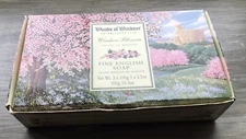 Vintage Box Woods Of Windsor Blossom Soaps Contains 3 X 100g Bars