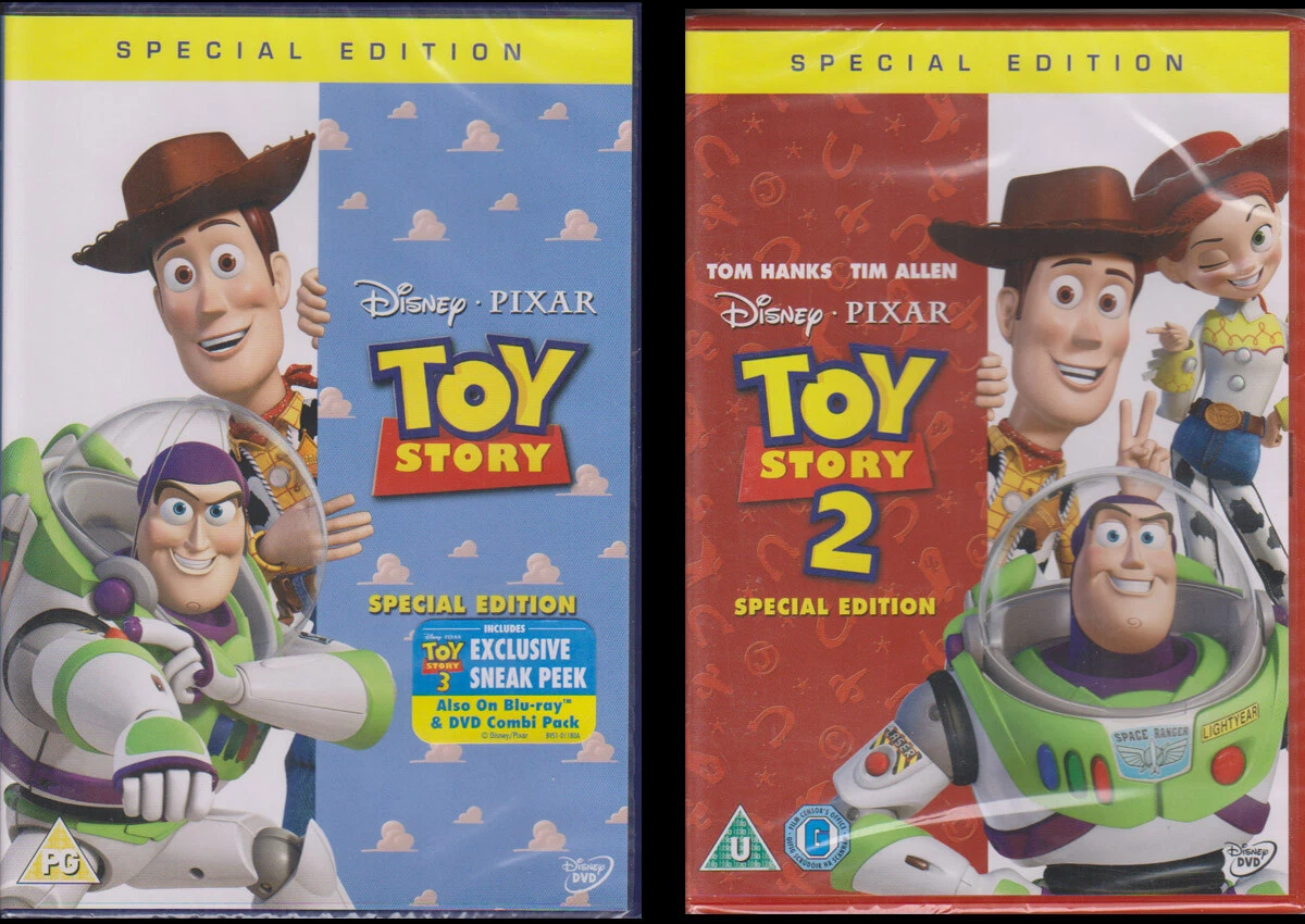 Toy Story / Toy Story 2 - Special Edition New & Sealed UK R2 DVD -----  Select