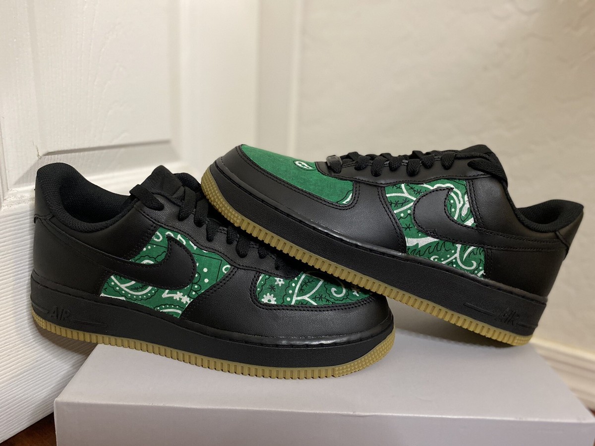 custom nike air force 1 bandana