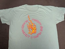 21 Twenty One Pilots Scaled & Icy - Aqua Fire MEDIUM M Band T-Shirt Tee