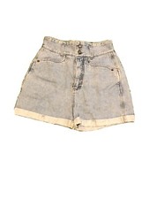 Vintage Woman's EXPRESS EXP Super High Waist Denim Shorts 5/6