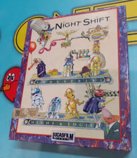 Night Shift IBM PC 5.25 Floppy Disk Completo Originale 100%