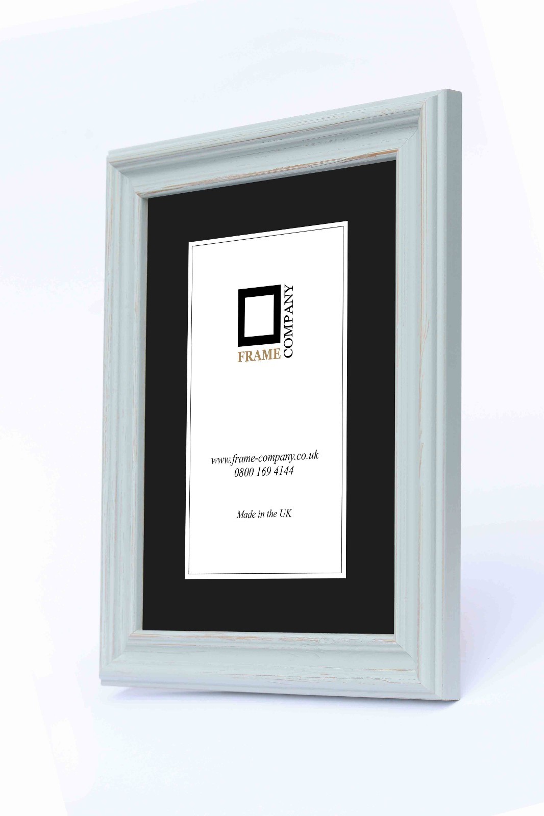 Blue Wooden Picture Frame Campbell Range Rustic Traditional Pine Photo