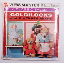 View-Master Goldilock  the Three Bears 3 reel packet/booklet B317 -EG