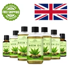 Neem Oil Carrier Oil Pure Natural Organic Cold Pressed Unrefined Vegan Virgin UK
