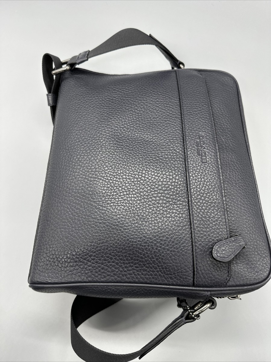 ☆COACH☆CHARLES CAMERA BAG IN SIGNATURE LEATHER NWT COACH CHARLES TANGERINE LEATHER CAMERA BAG WITH NY SPACE