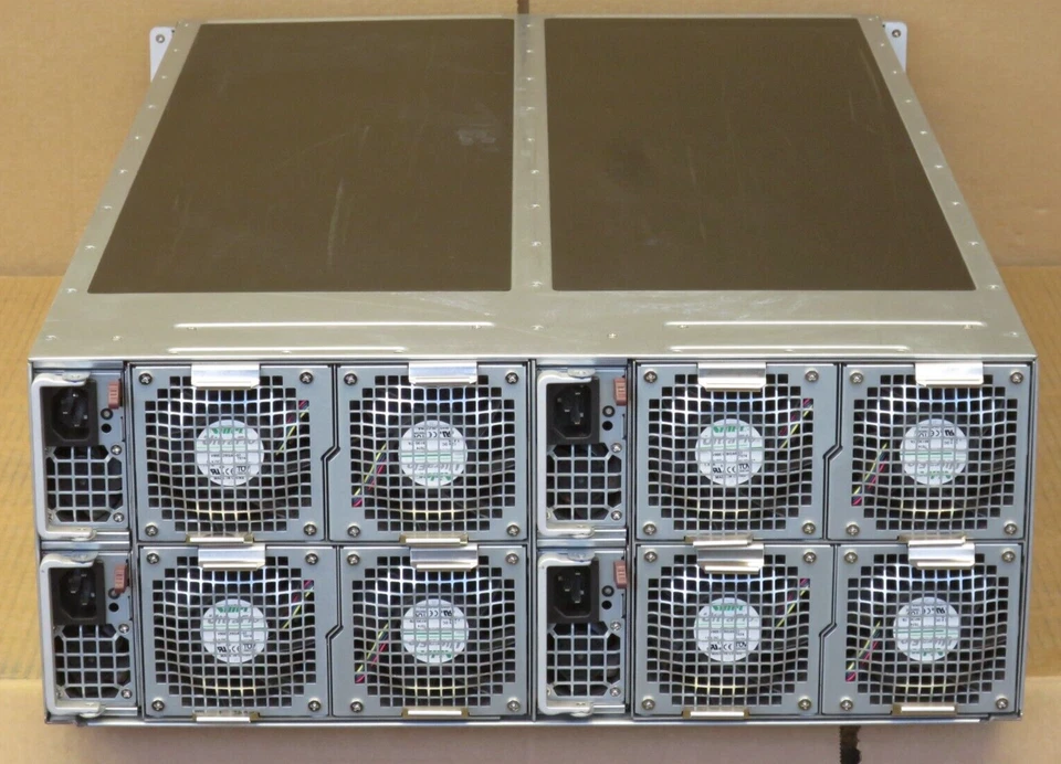 Supermicro SuperServer F618R3-FT CSE-418 8x X10DRFF Servers 16x E5-2650 v3 256GB - Image 3 of 4