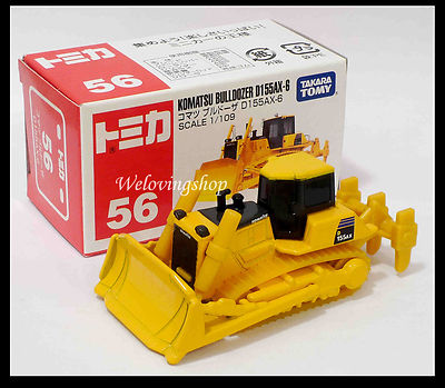 TOMICA 56 KOMATSU BULLDOZER D155AX-6 1/109 TOMY DIECAST CAR NEW | eBay