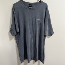HARLEY DAVIDSON Men's XL Gulf Coast HD New Port Richey Gray Embroidered T Shirt