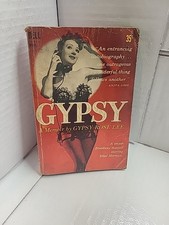 Gypsy- A Memoir by Gypsy Rose Lee. Vintage 1959 Paperback