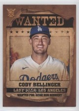 2021 Topps Big League Wanted Cody Bellinger #WT-6 07rd