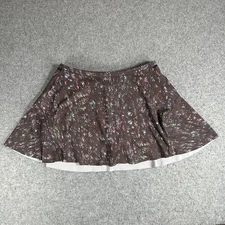 ATHLETA skort Match Point Printed tennis skirt- city lights print size small