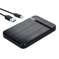 USB-C 3.1 Enclsoure 2.5 Inch SATA Hard Drive External Case SSD USB Type C Box V