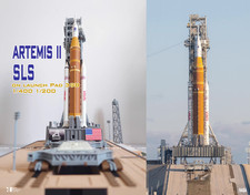 NASA Artemis SLS 1/400 Scale Model Set -Rocke...