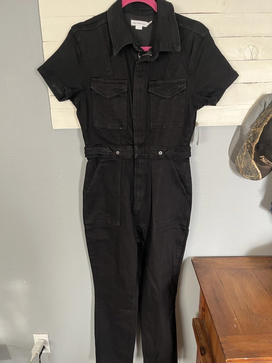 Denim Jumpsuit Black Jumpsuits & Rompers for Women for sale | eBay