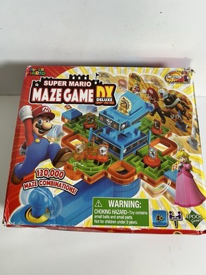 Super Mario Labyrinth Spiel DX Deluxe Joystick 3D Tilt Maze komplett Nintendo Epoch #6