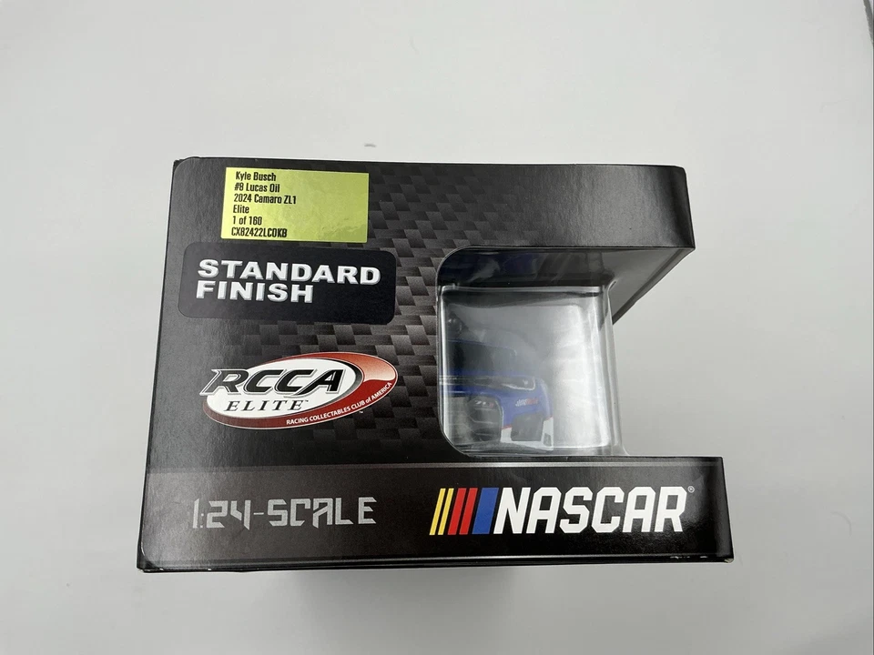 Kyle Busch #8 2024 Lucas Oil 1:24 Elite NASCAR Diecast #119 de 160 Foto 4 de 4