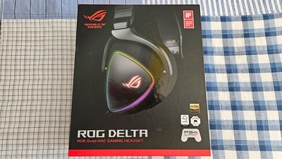 ASUS ROG Delta RGB wired gaming headset, new headband