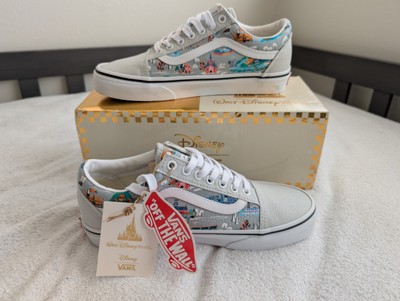 Vans x Walt Disney World 50th Old Skool Park Map Grey VN0A3WKTGYW M/7 W/8.5