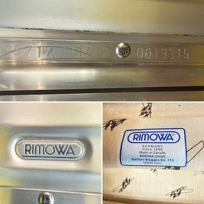Rimowa Classic Flight 85L Silver 4 wheels Carry Case Suitcase