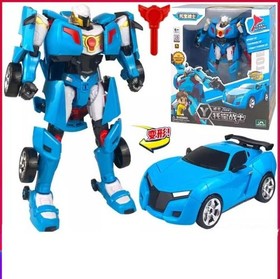 Evolution Y Figure Robot Fighter Vehicle Robot Kids Boys Toy Car Gift In Box