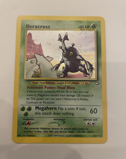 The Pokémon Company Heracross 6/111 Neo Genesis Holo Rare Unlimited 60 HP Eng on eBay
