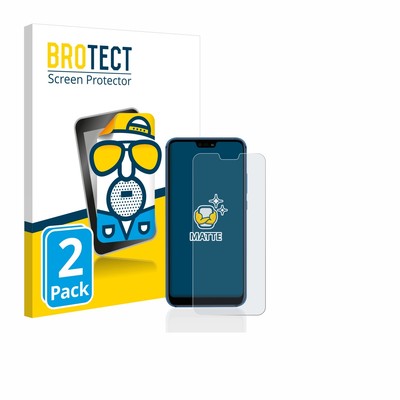 2x Schutzfolie Matt für Huawei P20 lite 2018 Displayschutz Antireflektierend