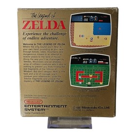 The Legend of Zelda  - Nintendo NES - OVP - Bienengr&auml;ber