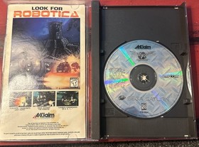 Street Fighter: The Movie (Sega Saturn, 1995) Complete w/ Manual & Registration