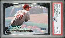 2000 Ultra Platinum Medallion Curt Schilling 19/50 PSA 8 Phillies #199P   cc17