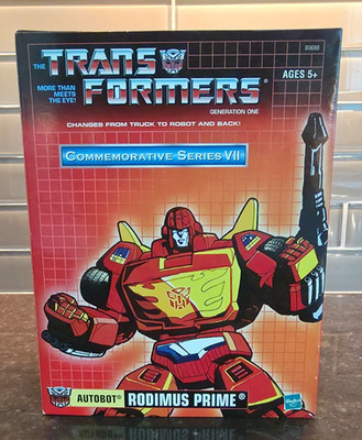 Transformers Commemorative Series G1 Rodimus Prime (New & Sealed) 