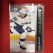 2021-22 Upper Deck Series 1 Lightning Daniel Walcott Young Guns Rookie Card #229. rookie card picture