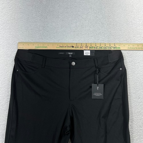 Simply Vera Vera Wang Everyday Luxury Slimming Black Pants 2X (42x28.5) Women’s - Picture 6 of 12