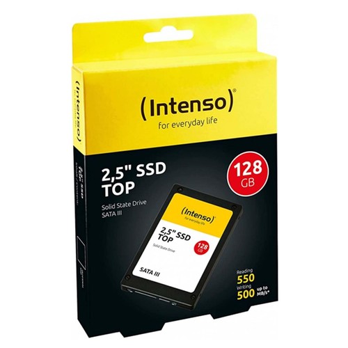 INTENSO SSD SATA 3 2,5" 128GB DISQUE ÉTAT SOLIDE ORDINATEUR NOTEBOOK PC