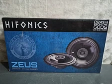 Pair Hifonics ZS65CXS 6.5" 600 Watt Shallow Mount Car Stereo Speakers