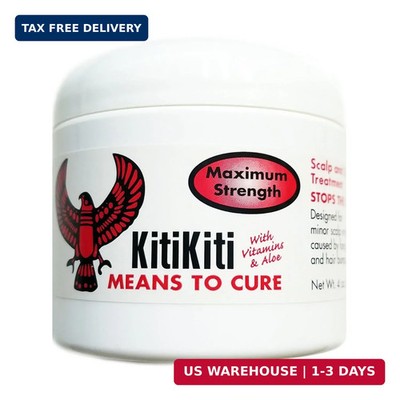 Kitikiti Scalp & Skin Treatment Means to Cure Maximum Strength 4 Oz W/vitamin &