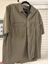 Men s Allsaints Short Sleeve Button Down shirt XL