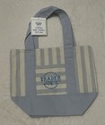 AUTHENTIC NWT Trader Joe's Striped Mini Canvas Tote Bag Set of 4 Summer 2026 USA — photo 3